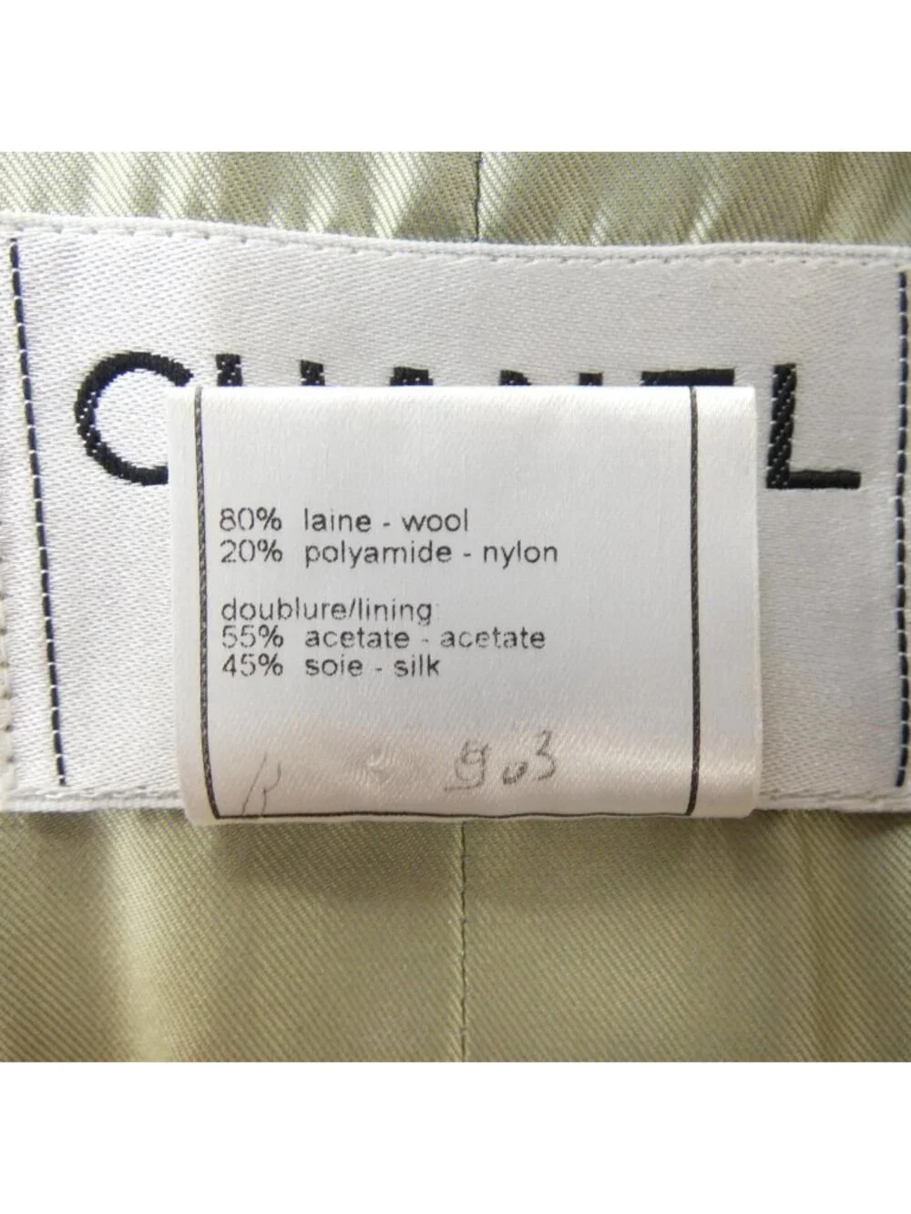 Chanel Vintage 00c Collarless Jacket